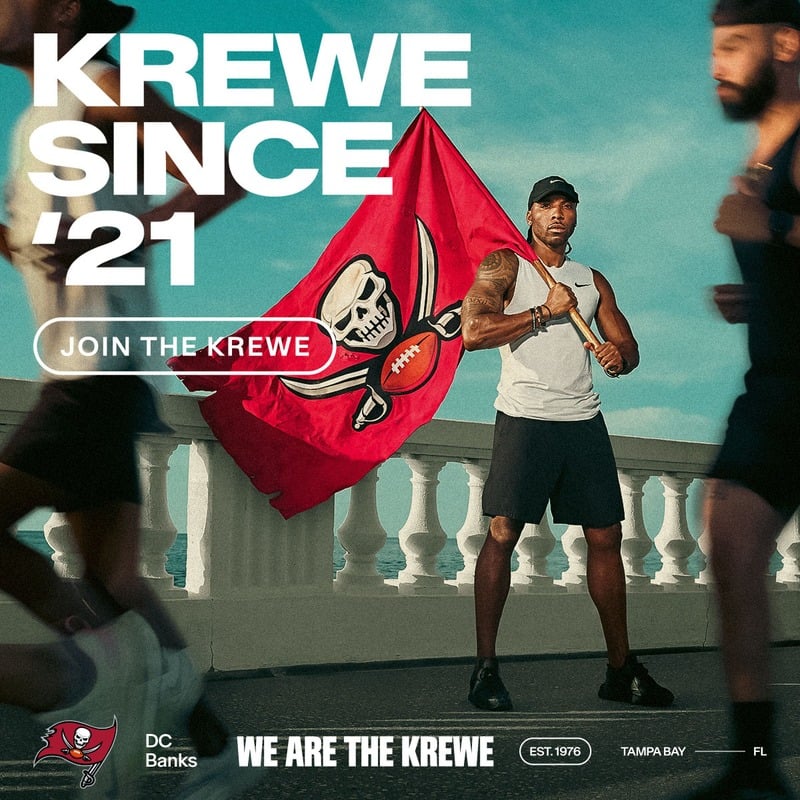 D.C. Banks — Tampa Bay Buccaneers Krewe